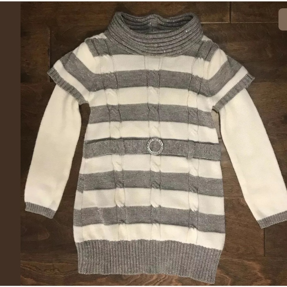 🌻Little Lass Tunic Sweater &Free Hat